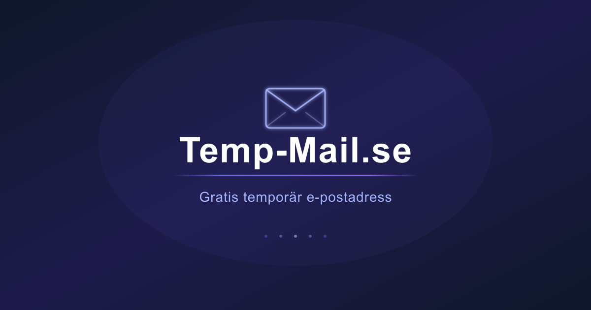 Temp Address Temp-Mail.se - Free Temporary Email Address | Disposable Mail